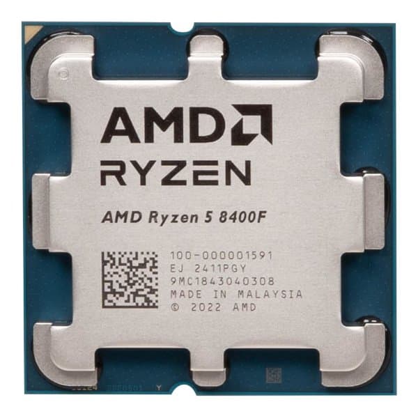 מעבד AMD Ryzen 5 8400F Zen4 6 ליבות עד 4.7GHz