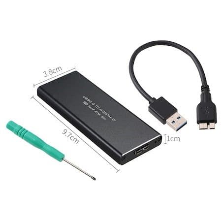קופסא חיצונית לדיסק Goldtouch E-USB3-M2 SATA