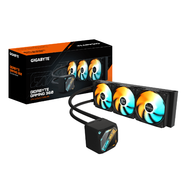 קירור נוזלי GIGABYTE Gaming 360 עם פאנלים ARGB