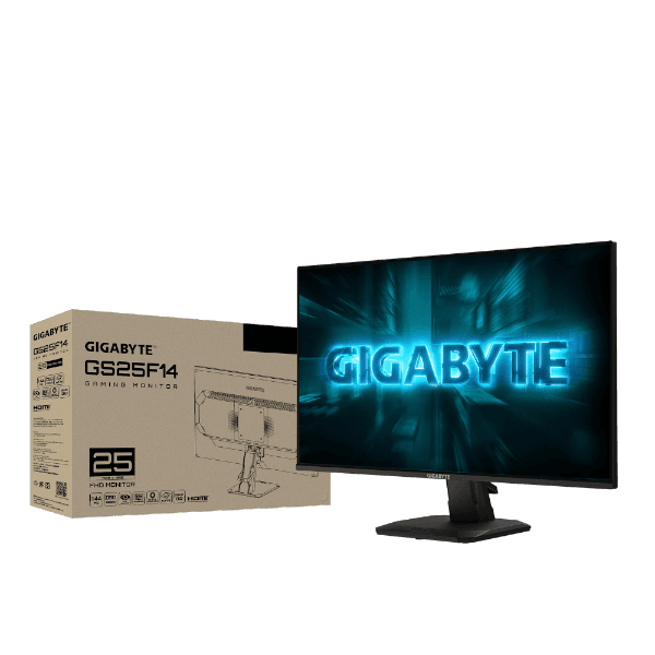 מסך גיימינג GIGABYTE GS25F14 24.5 אינץ' FHD 144Hz HDR10