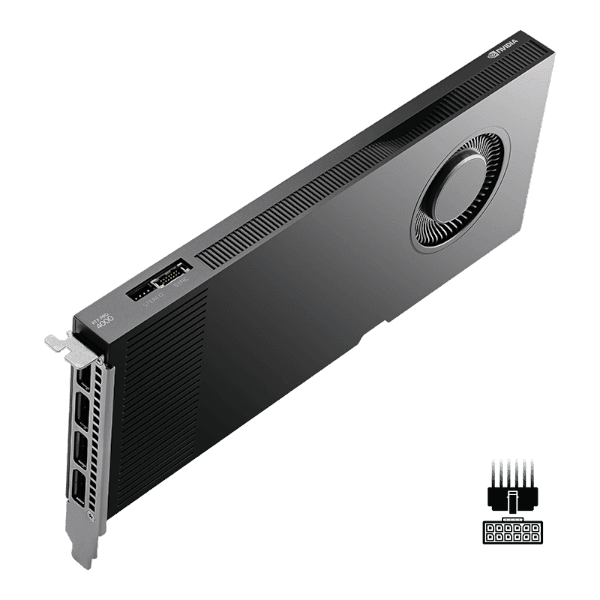 כרטיס מסך PNY NVIDIA RTX PRO 4000 עם 24GB RAM ו-8960 Cuda Cores