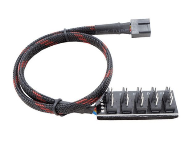 מפצל Hankpower 39045 עם 5 חיבורים ו-PWM 4Pin