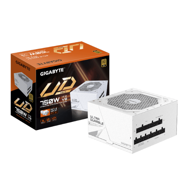 ספק Gigabyte UD750M PG5 V2 ICE 750W 80 Plus Gold