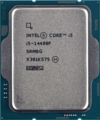 מעבד Intel Core I5-14400F עם מהירות 4.7 גיגה-הרץ וללא מאוורר