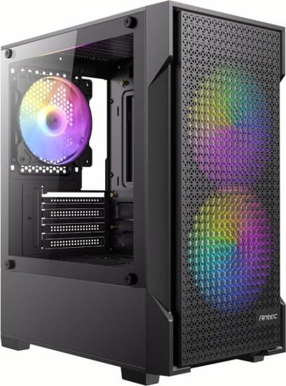 מארז Antec VX100M ARGB עם 3 מאווררי ARGB 120mm